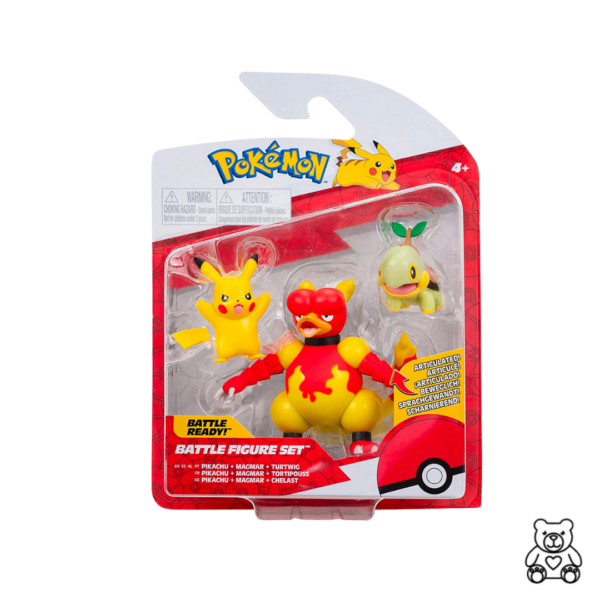 Pack figurines Pokémon x3 12cm – Image 3