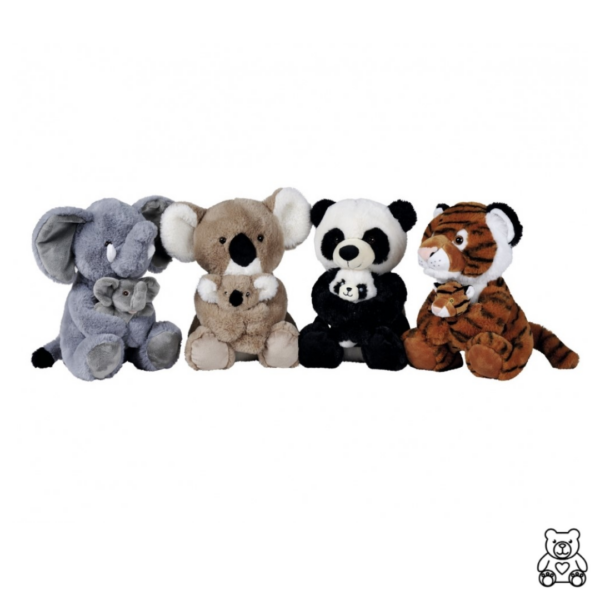 peluche-bébé-maman